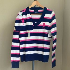 New US Polo Sweater plus matching Beanie